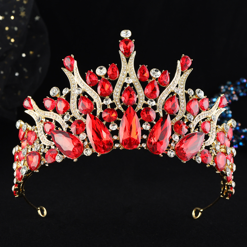 Baroque Alloy Crown Bridal Wedding Headpiece