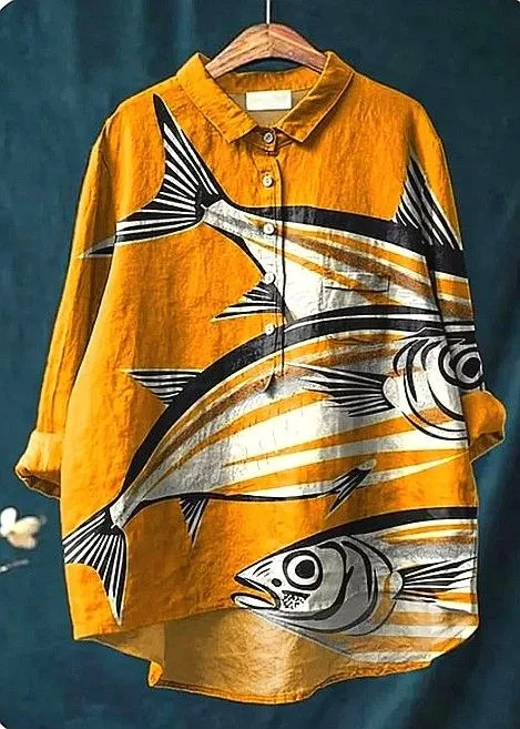 Women's New Loose Printed Round Neck Casual Plus Size Women's Clothing Zcs85 4Xl - Shop at LoveMi