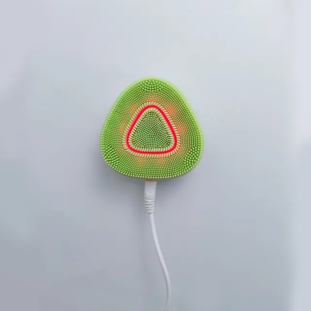 Electric Silicone Facial Cleansing And Beauty Device Green - Shop at LoveMi