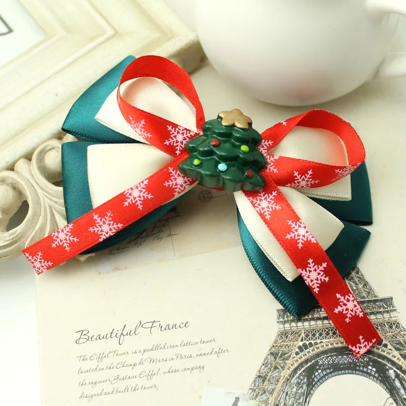 Christmas Cloth Headdress Flower Cute Super - Christmas Tree Style