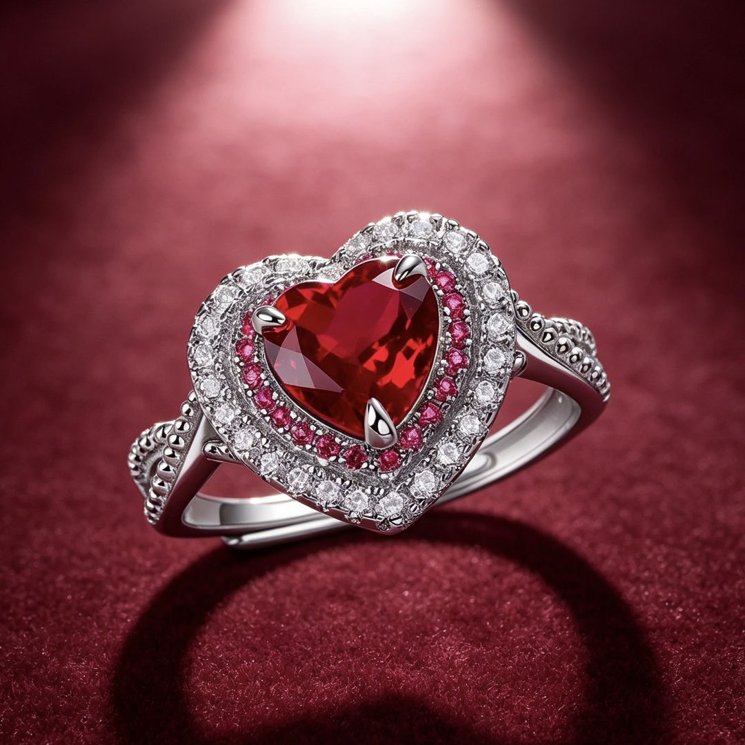 Elegant Colored Gemstone Ring For Women