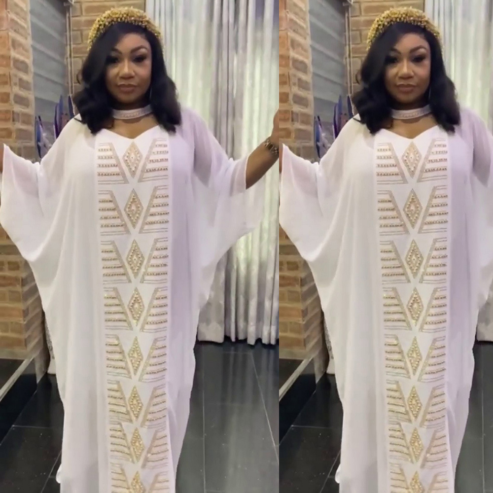 Chiffon Hot Drilling Gun Beads Plus Two-piece Sling