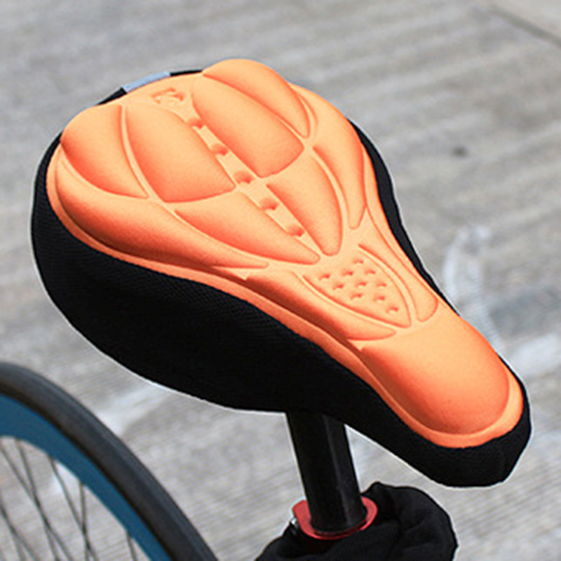 Title 6, Embossed bicycle breathable seat cover, 3D brea...