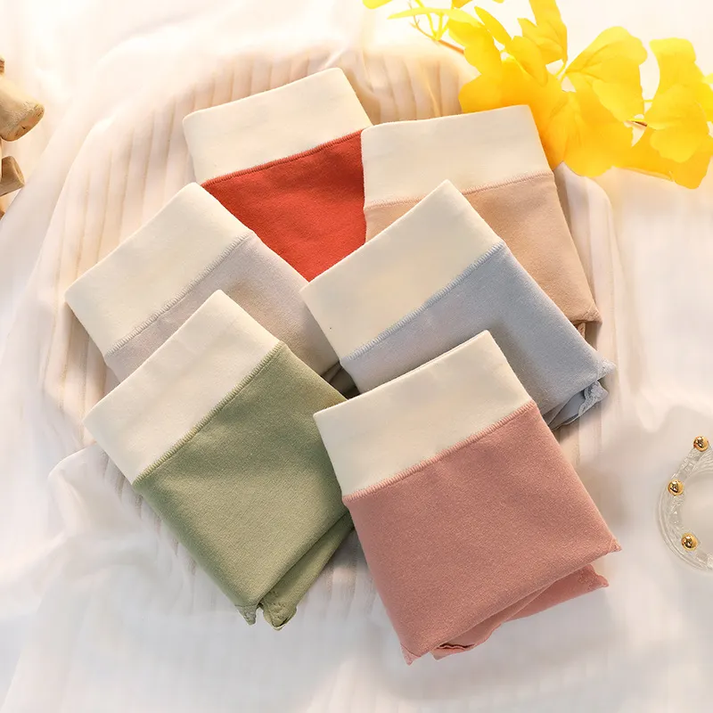 Graphene Antibacterial Mid-waist Cotton Women's Underwear - Random Color