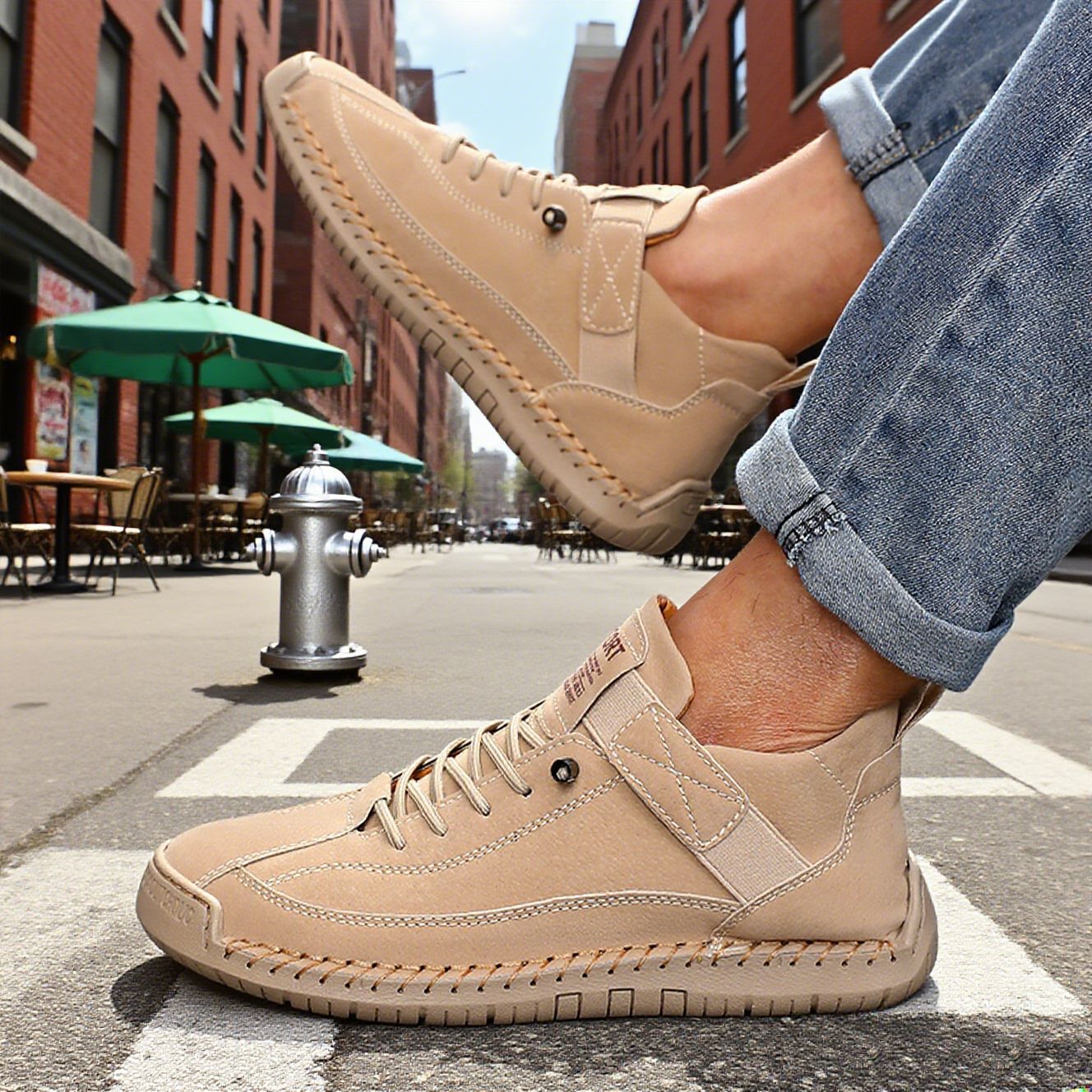 Leather Boots For Outdoor Casual Wear Available In Large Sizes Koalakits36