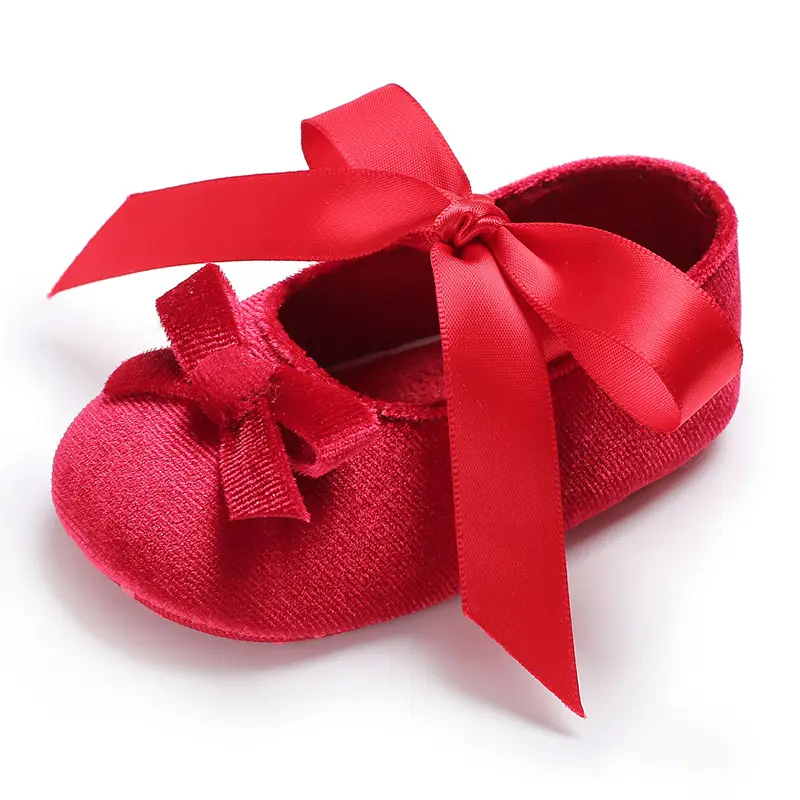 Ribbon Baby Shoes Baby's Shoes Soft Sole Shoes Toddler Shoes