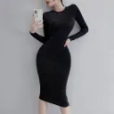 Long Sleeve Dress-M