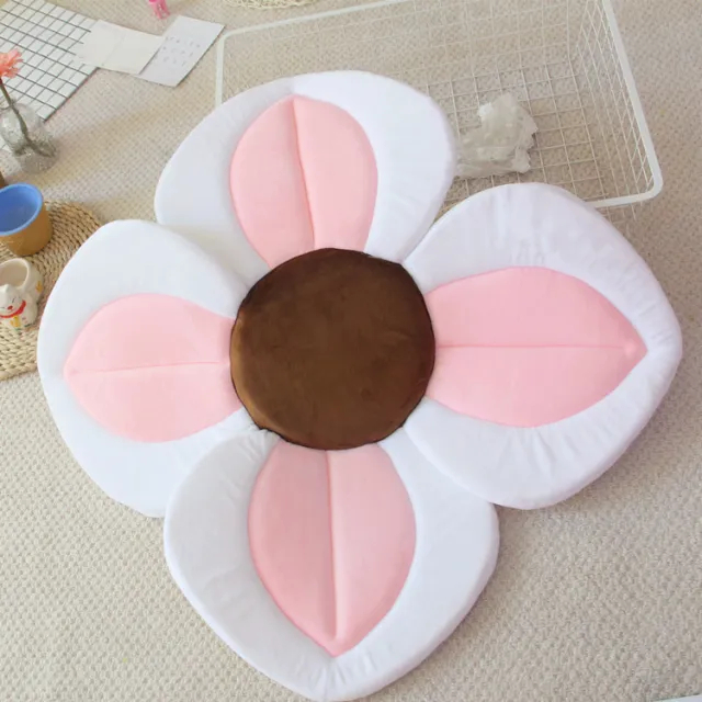 Bath Floral Cushion Bathtub Bath Mat Pink - Shop at LoveMi