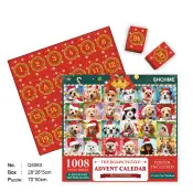 24-grid Christmas Puzzle Blind Box Countdown Calendar Box Decompression Toy
