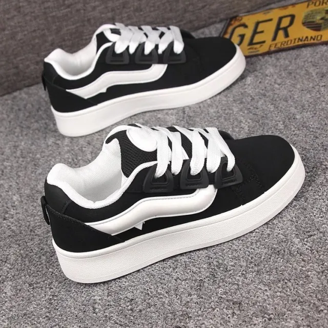 Casual Shoes Women's Platform Sneaker Black - Shop at LoveMi