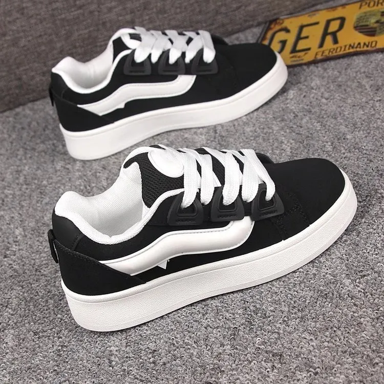 Casual Shoes Women's Platform Sneaker - Black