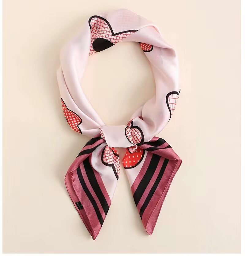 High-end Headscarf Versatile Neck Scarf Hairband Accessory 2