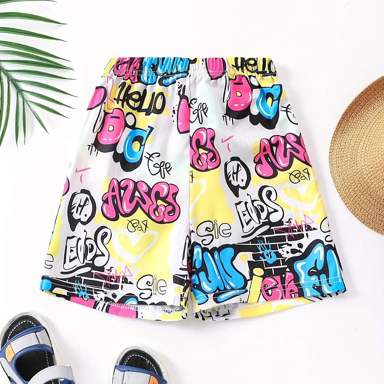 Fashion 3D Digital Printing Beach Pants Men