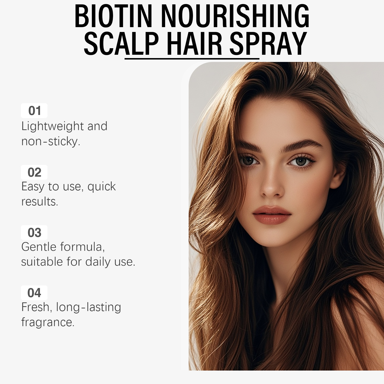 Scalp-nourishing Hair Care Spray