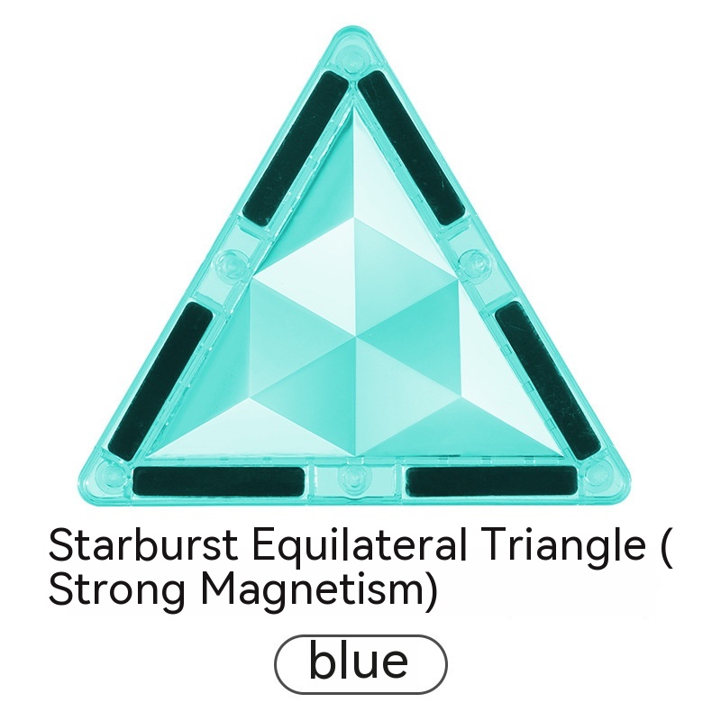 Equilateral Triangle Cyan