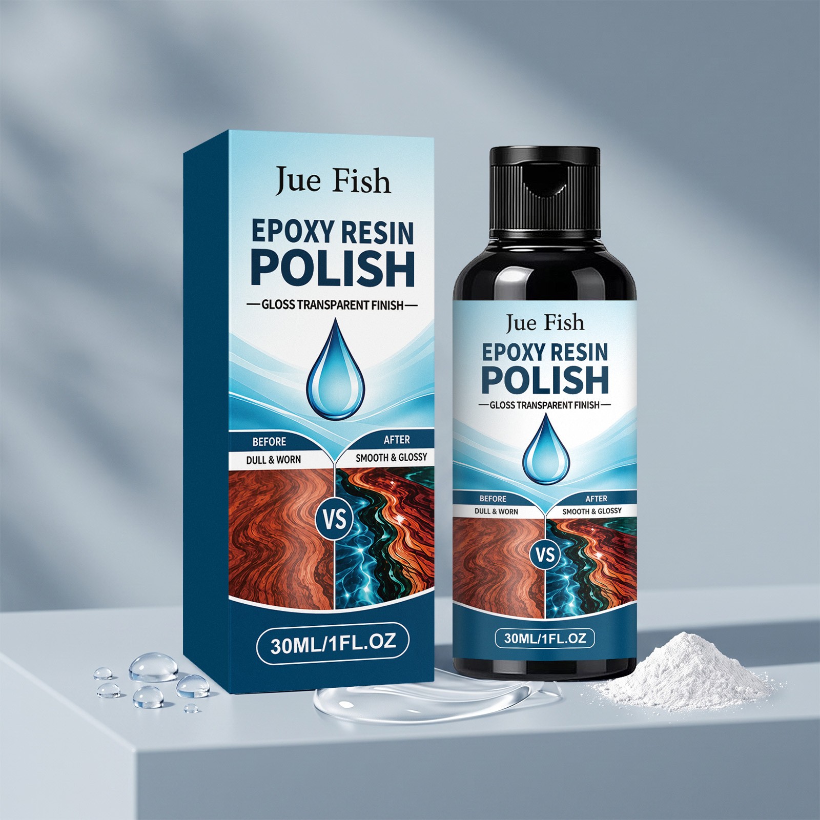 Epoxy Resin Removes Fine Scratches Eliminates Haze Enhances Transparency And Boosts Gloss And Clarity