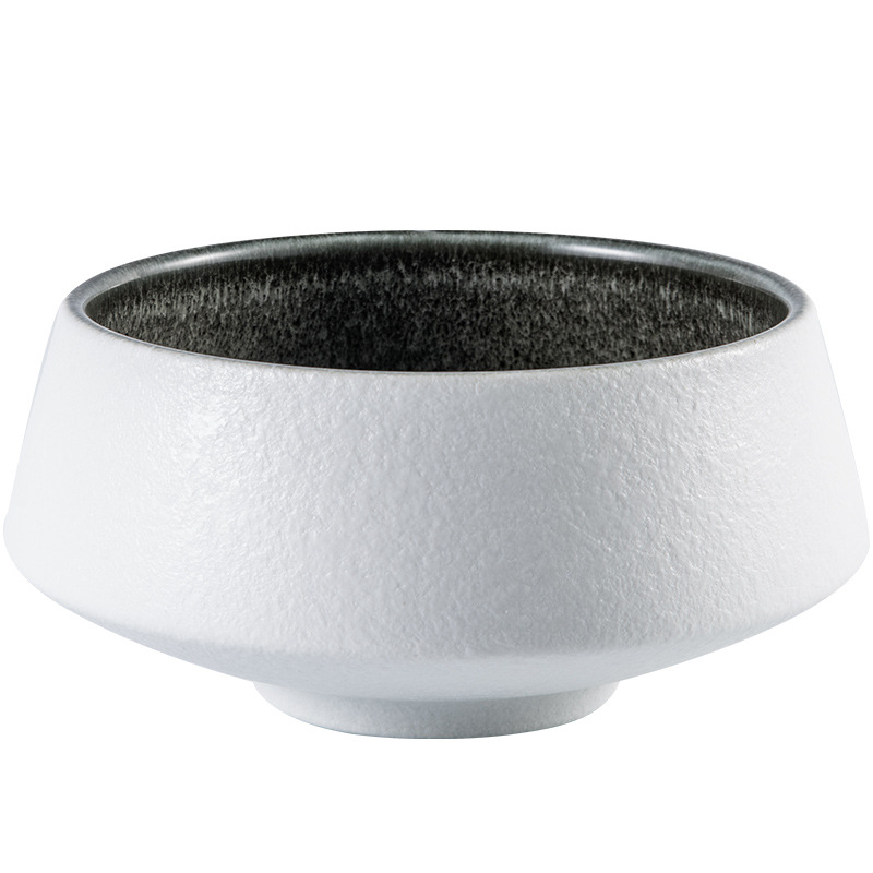 Nordic Ceramic Footed Bowl Creative Western-style Household Rice Bowl