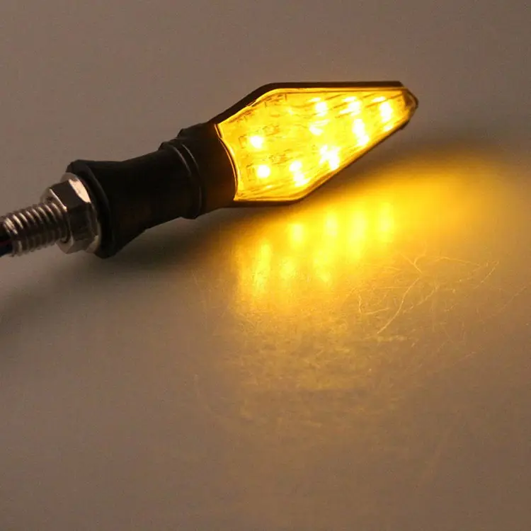 Motorcycle Modified Turn Signal Double-sided Light Two-side