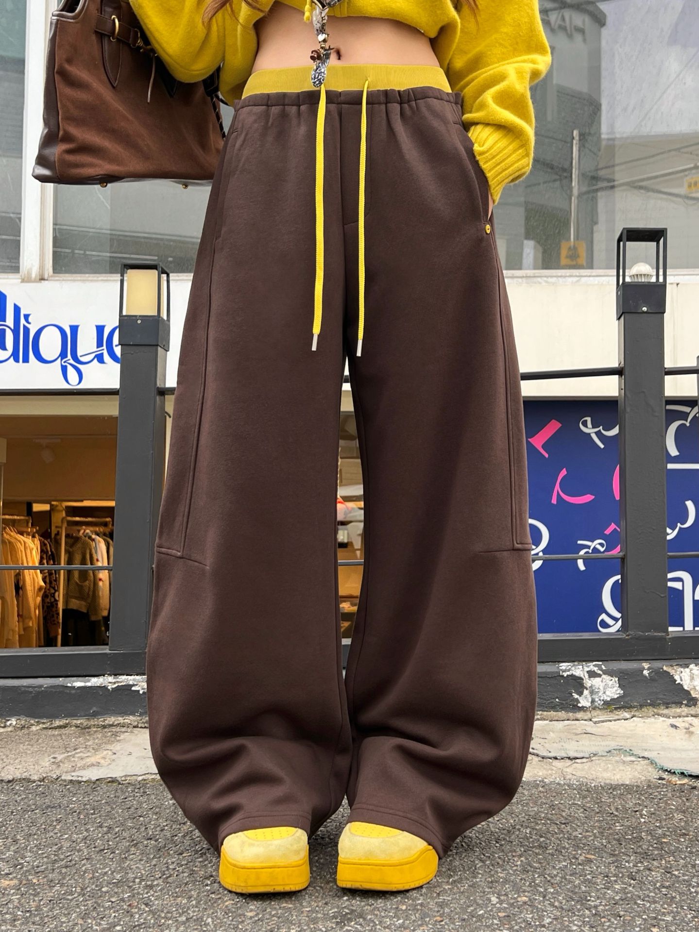 Women's cotton-blend casual pants product image 14