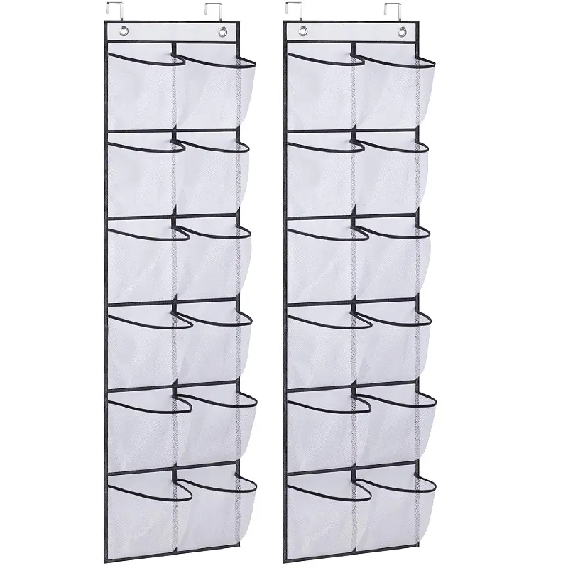 12-Compartment Large Pocket Mesh Storage Hanging Bag