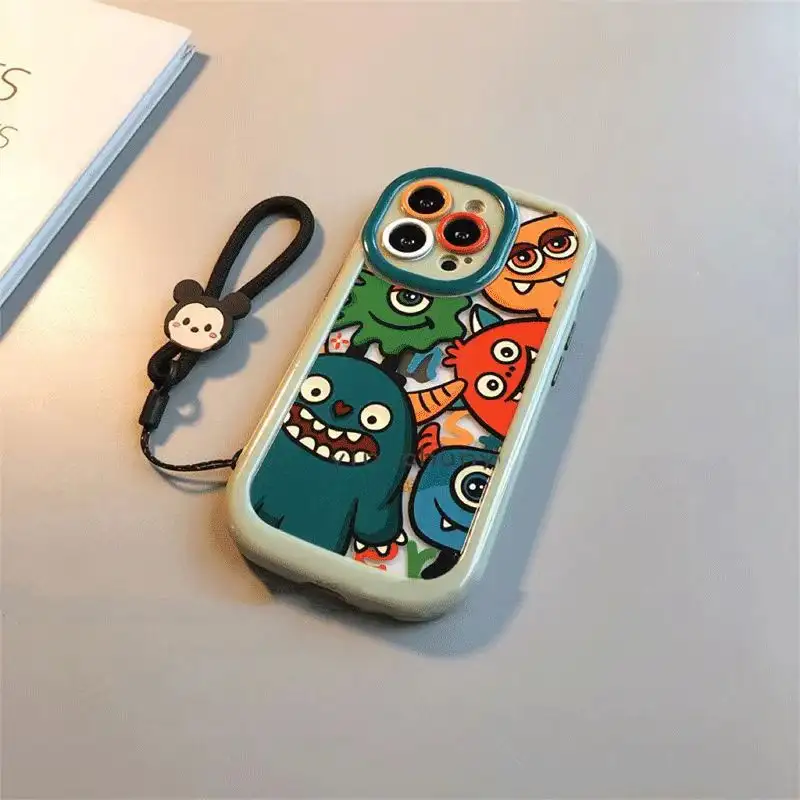 Full Screen Phone Case All Wrapped Cartoon