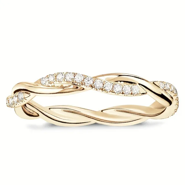 Female Silver Cross Fashion Ring Ornament Gold - Shop at LoveMi