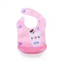 Detachable No-wash Waterproof Silicone-like Bib For Kids view 25