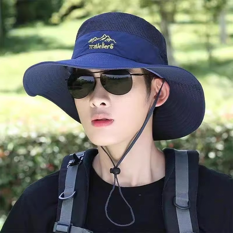 Bucket Hat Men's Summer UV Protection Outdoor Travel