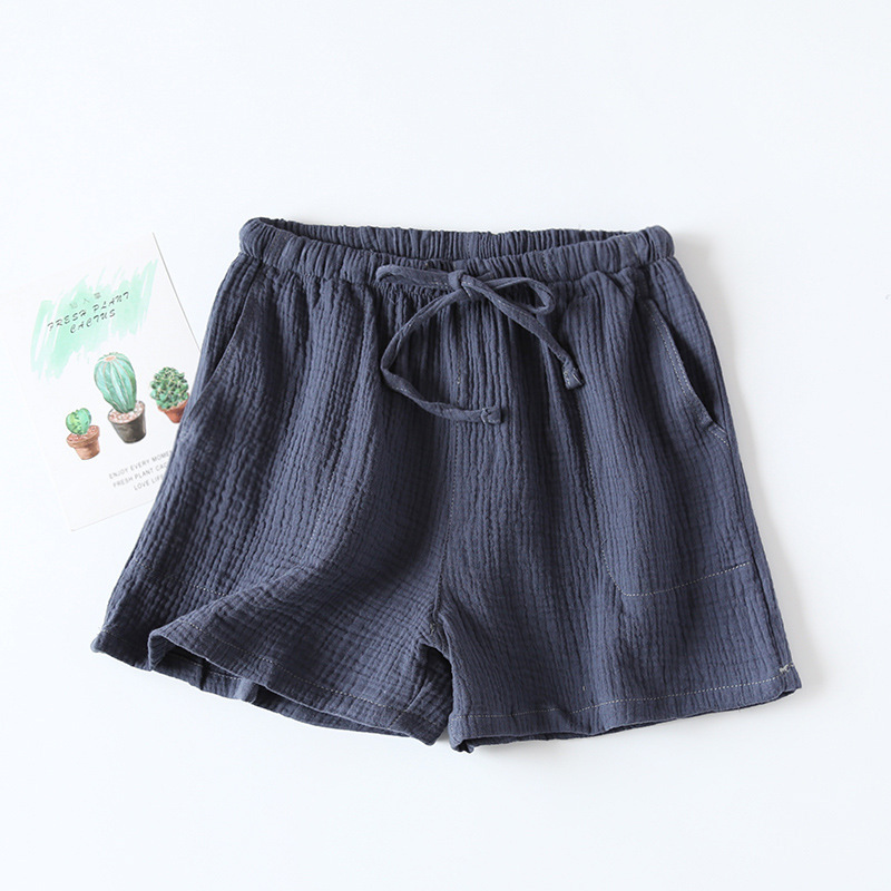 Cotton Cloth Double layer Thin Women's Summer Pajama Pants Women's Green - Shop at LoveMi