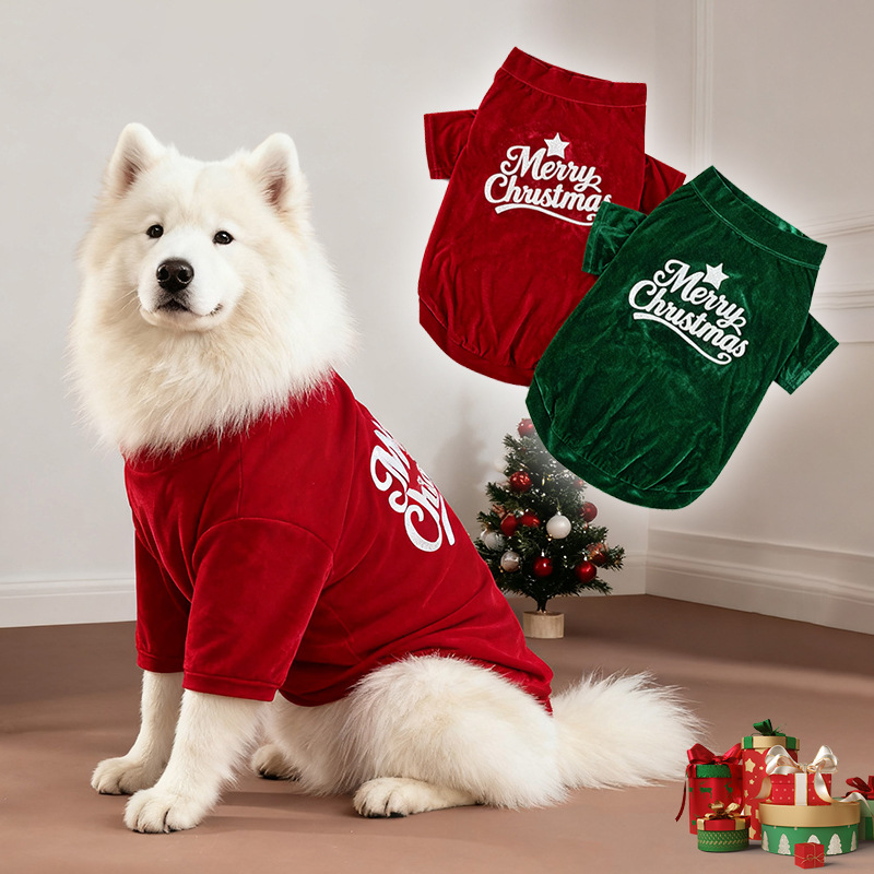 Christmas Pet Clothes For Autumn And Winter