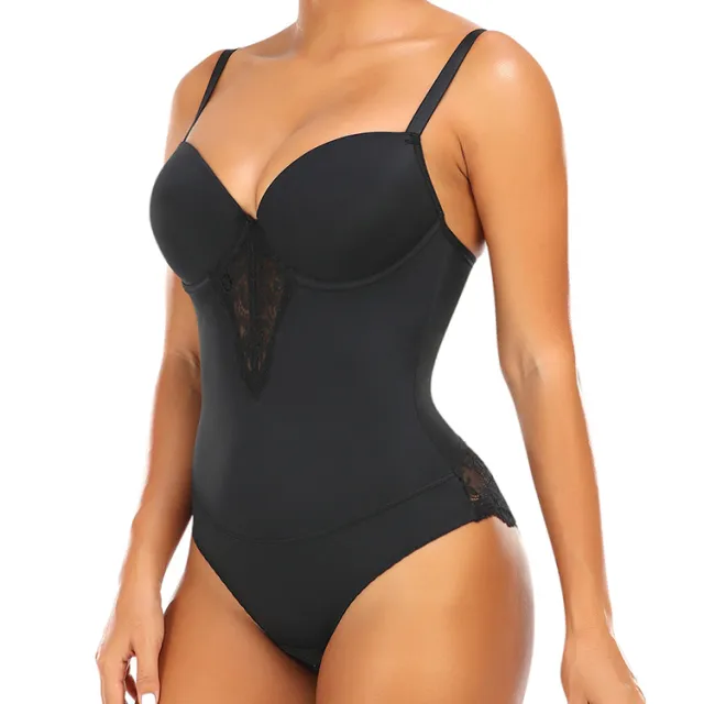 Backless Dress Wedding Dress Inner Bra Top Shoulder Strap Cross Recovery Body Corset Black - Shop at LoveMi