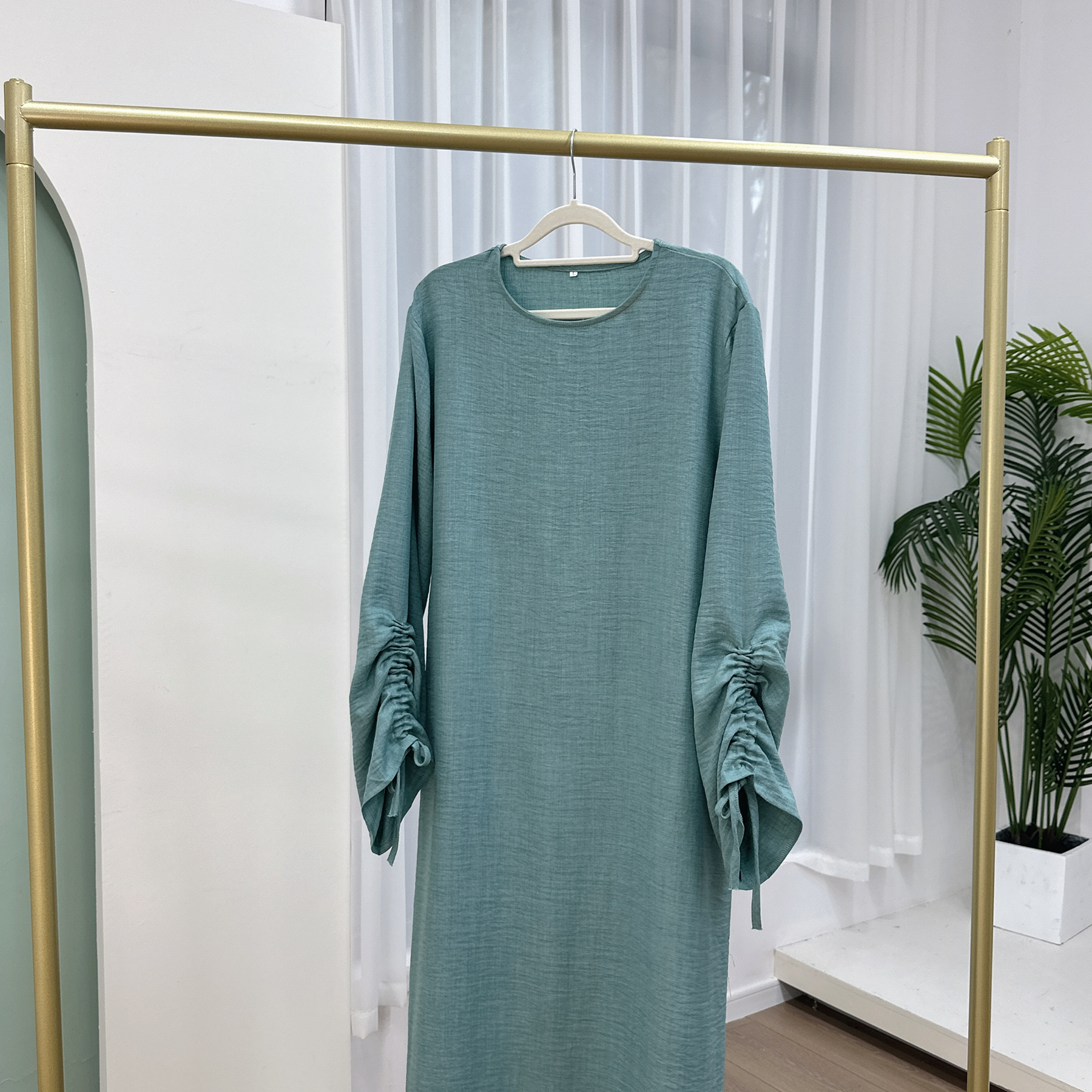 Spring And Summer Party Cuff Lace-up Dress