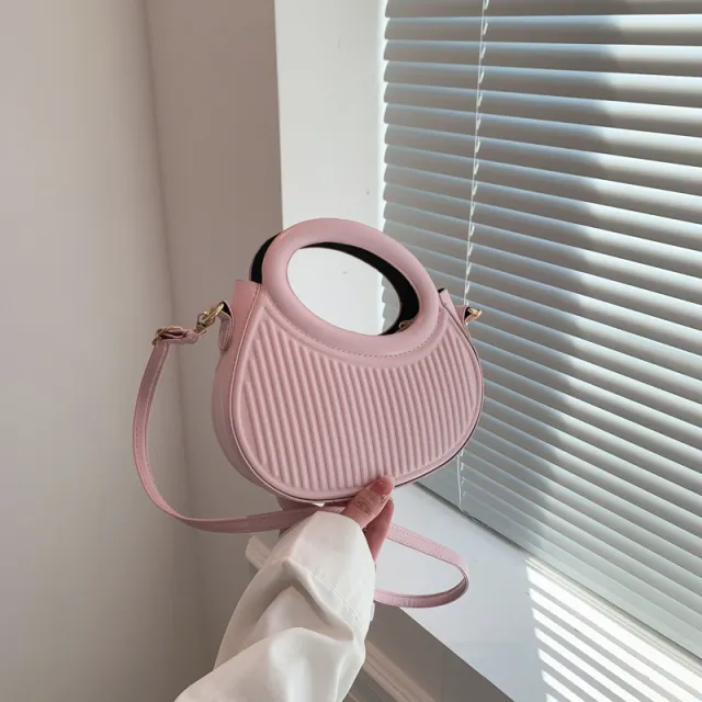 Fashionable Casual Messenger Bag Pink - Shop at LoveMi