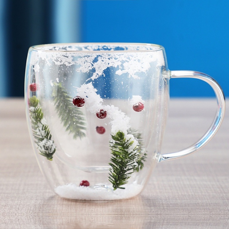 Title 5, Christmas High Borosilicate Heat-resistant Doub...