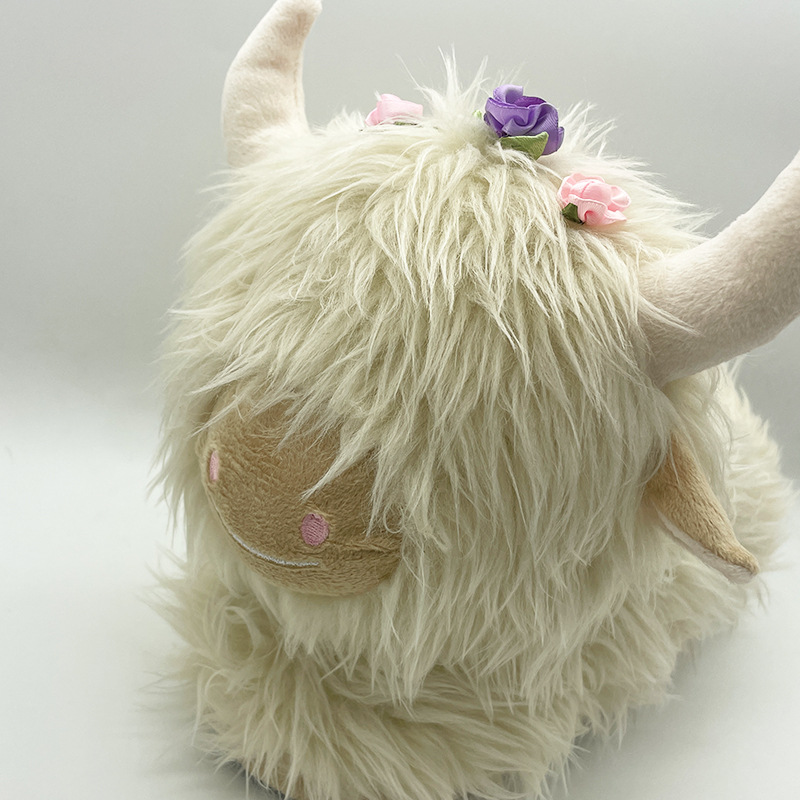 Title 9, Wearing Flower Scottish Yak Plush Winter Cotton...