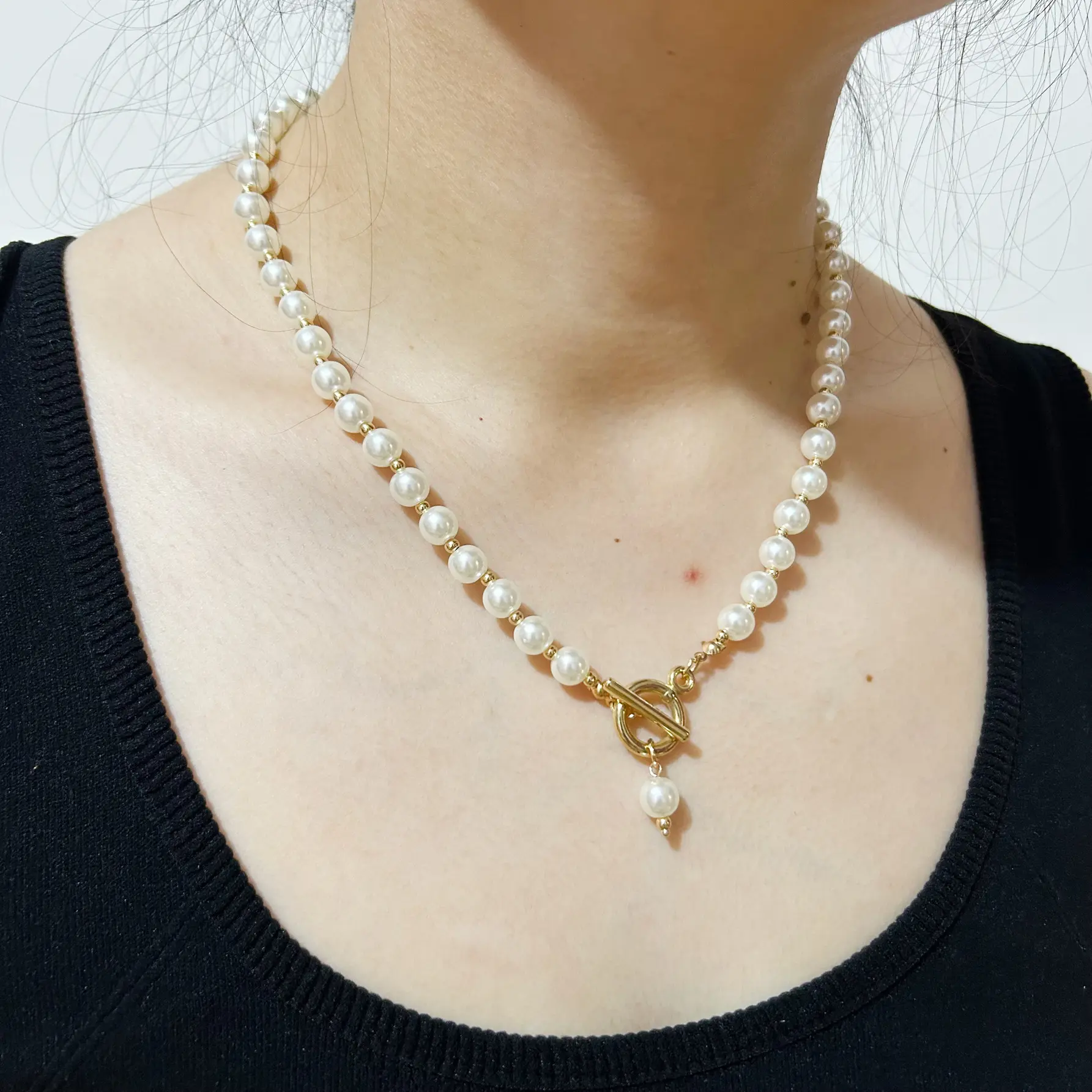 Affordable Luxury Faux Pearl Necklace
