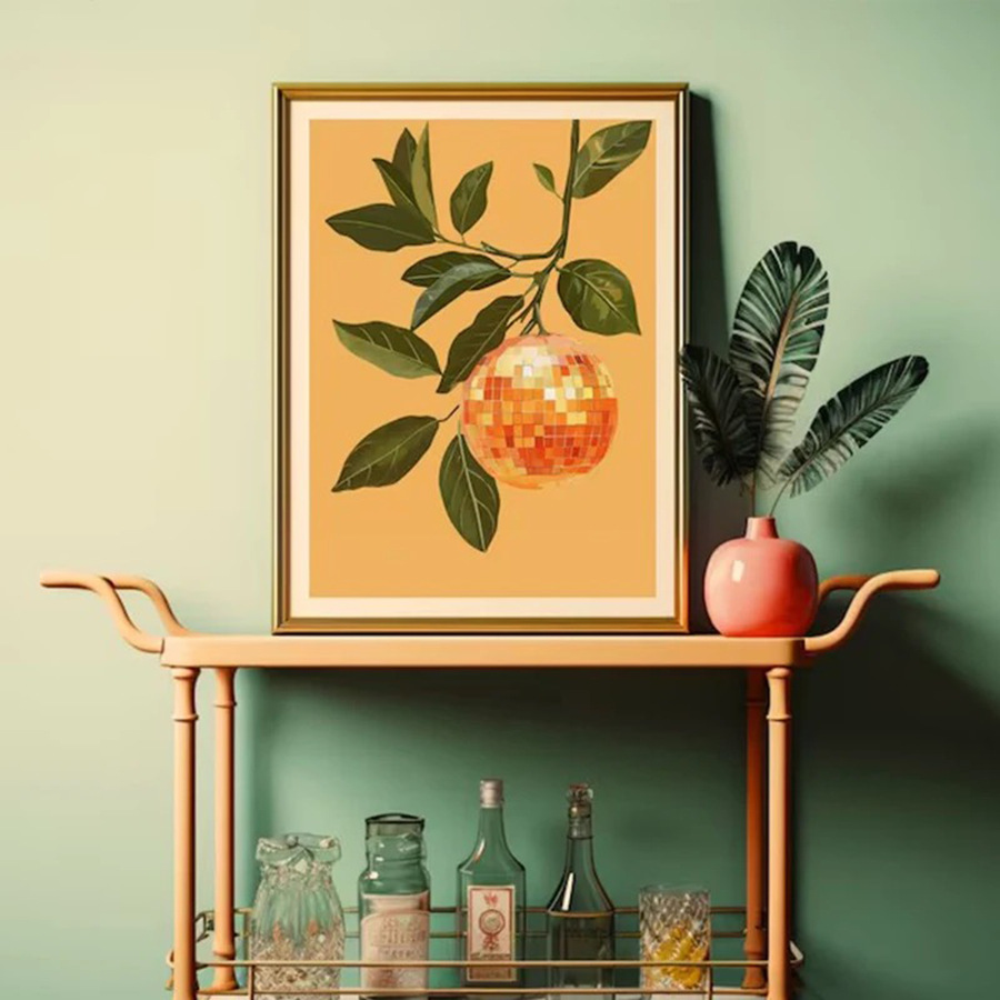 Stylish Hand-Painted Frameless Decorative Wall Art For Your Home