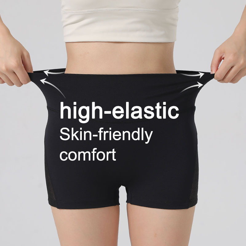 Summer Side-crescent Mesh Sports Shorts