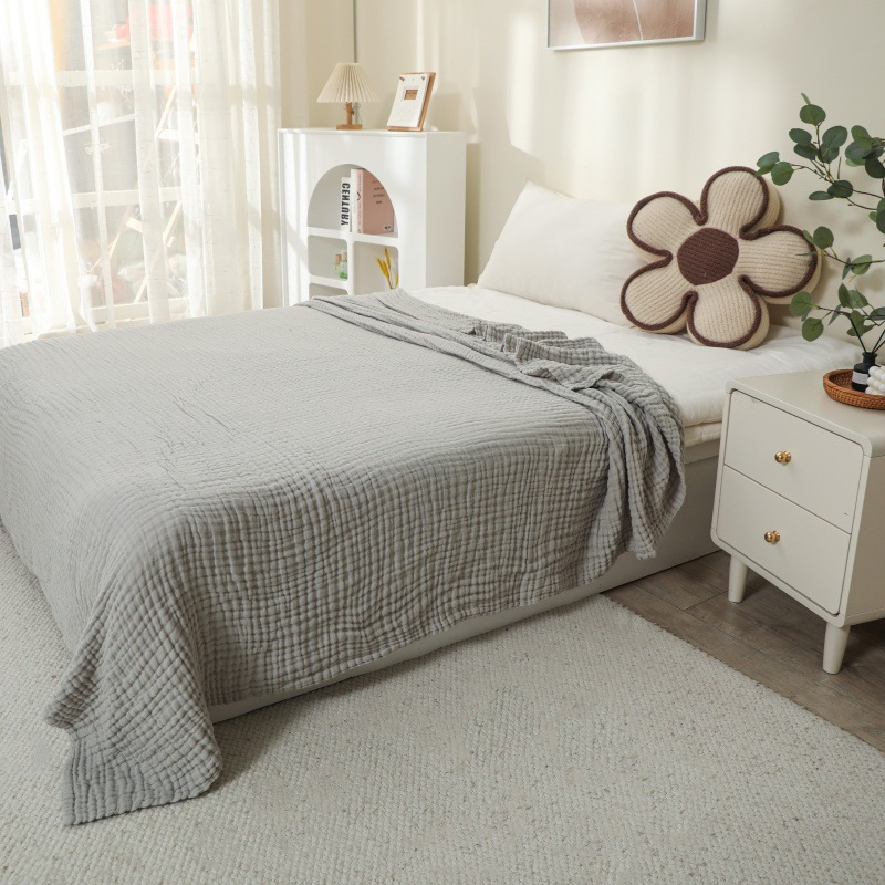 Cotton Gauze Throw Blanket, picture 4 of 12