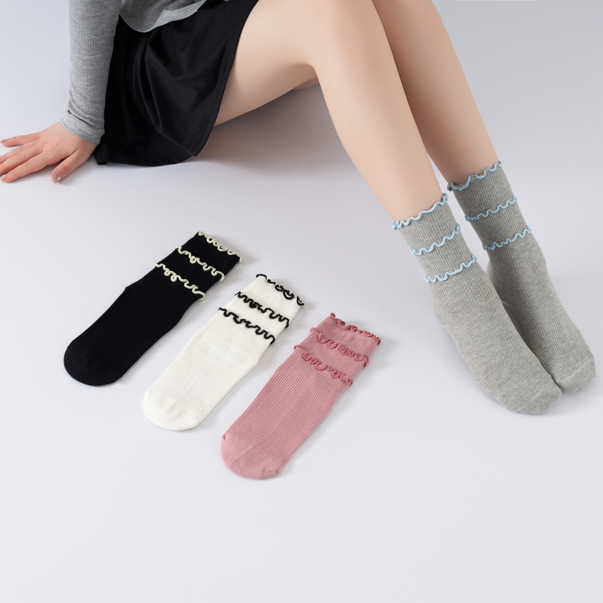 Womens Non-Slip Japanese-Style Floor Socks