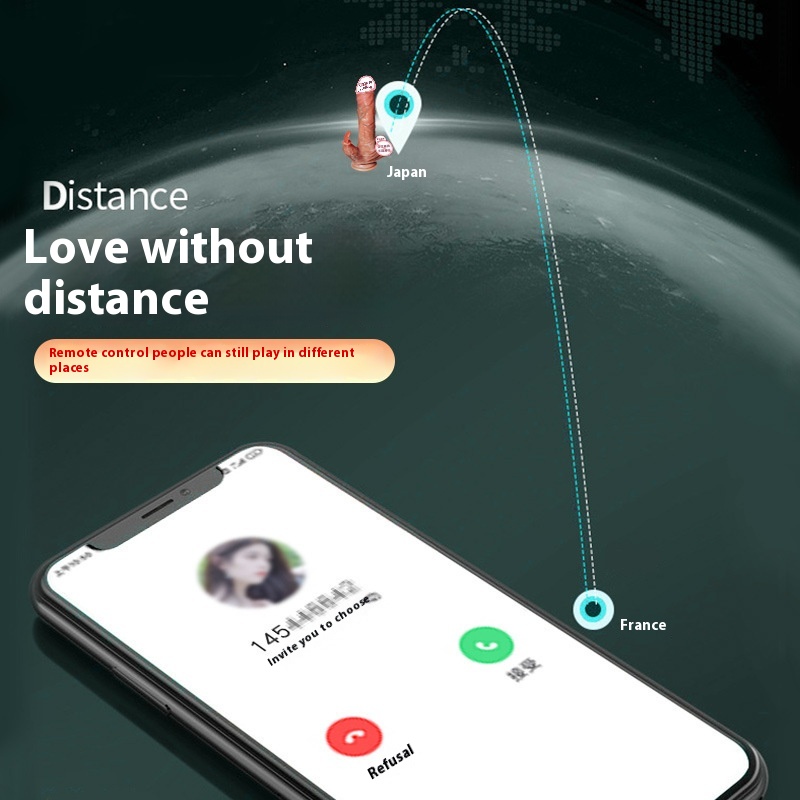 Swing Heating Peristaltic Telescopic Dildos 13