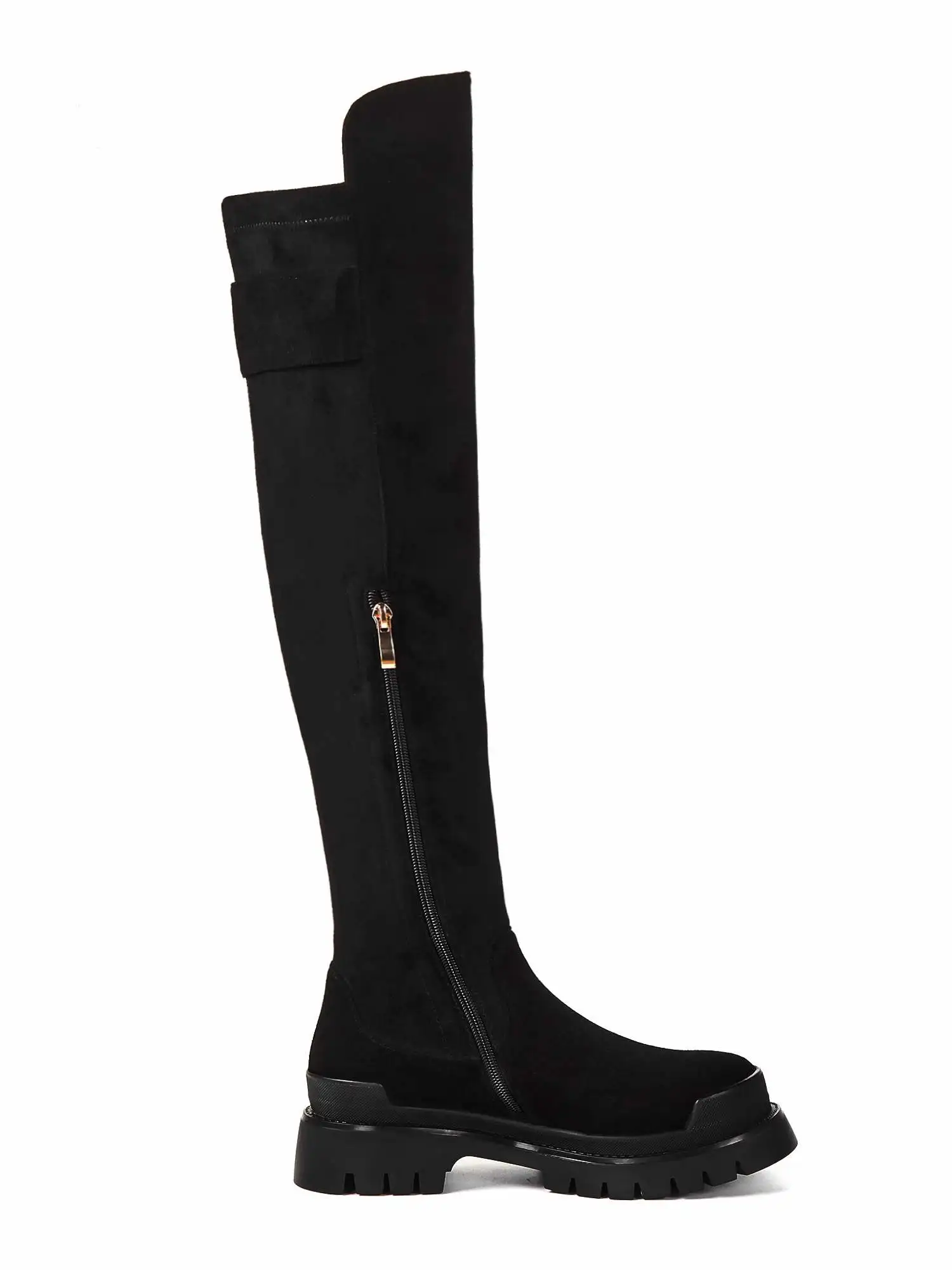 Title 13, Damen Stiefel mit dicker, abriebfester Sohle un...