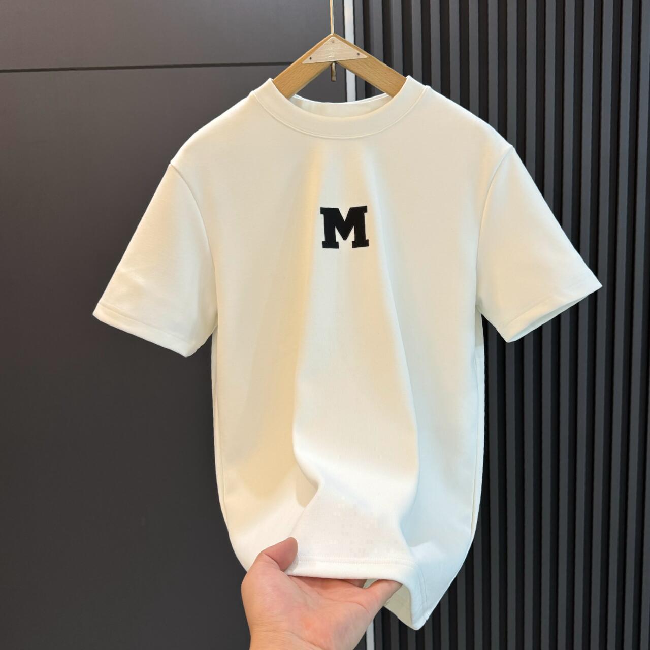 Men's Summer All Match Crew Neck Casual Half Sleeve Top