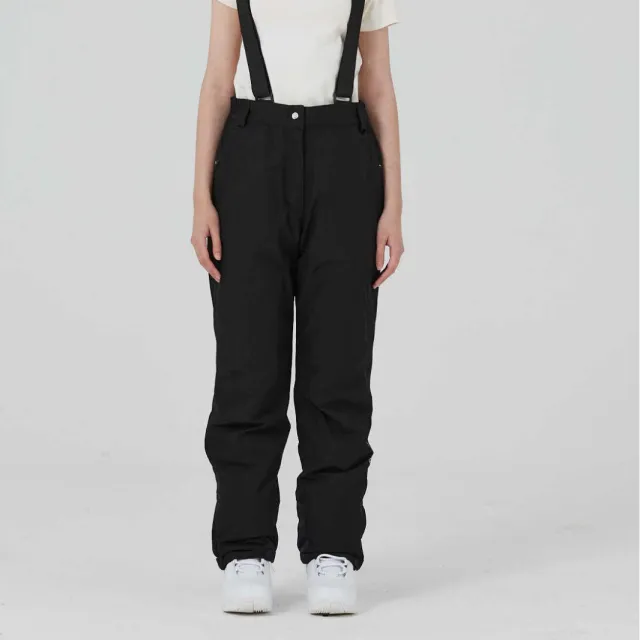 Loose Elastic Windproof And Warm Ski Pants Black - Shop at LoveMi