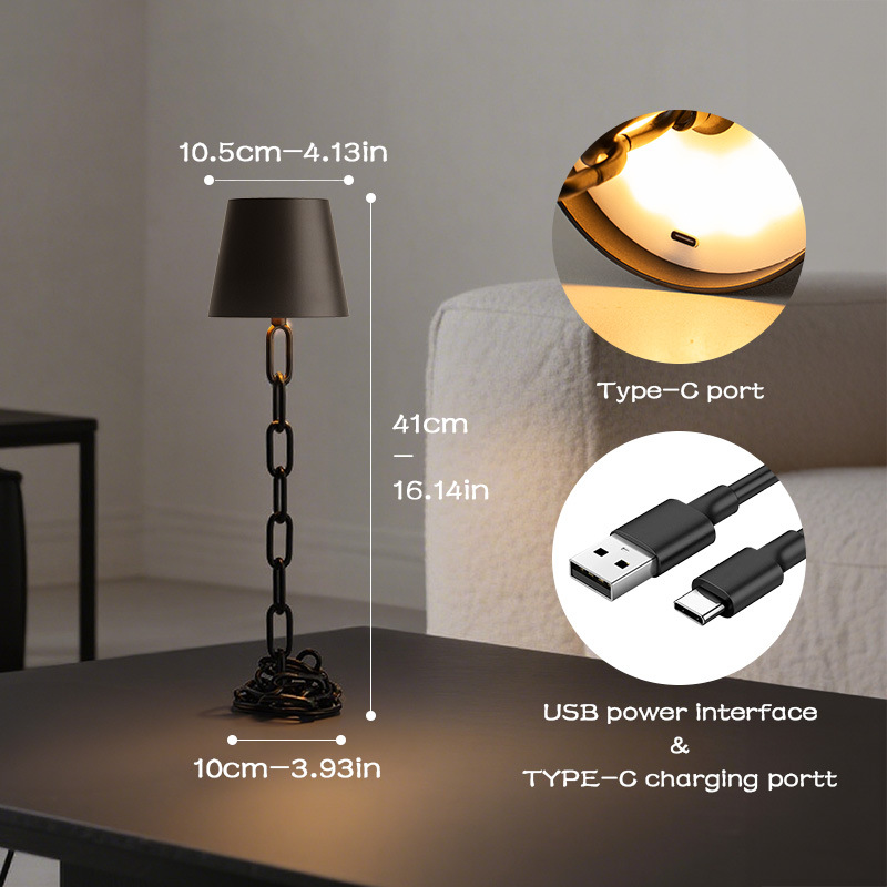 Cross-border New-style Modern Minimalist Bedside Table Lamp For The Bedroom