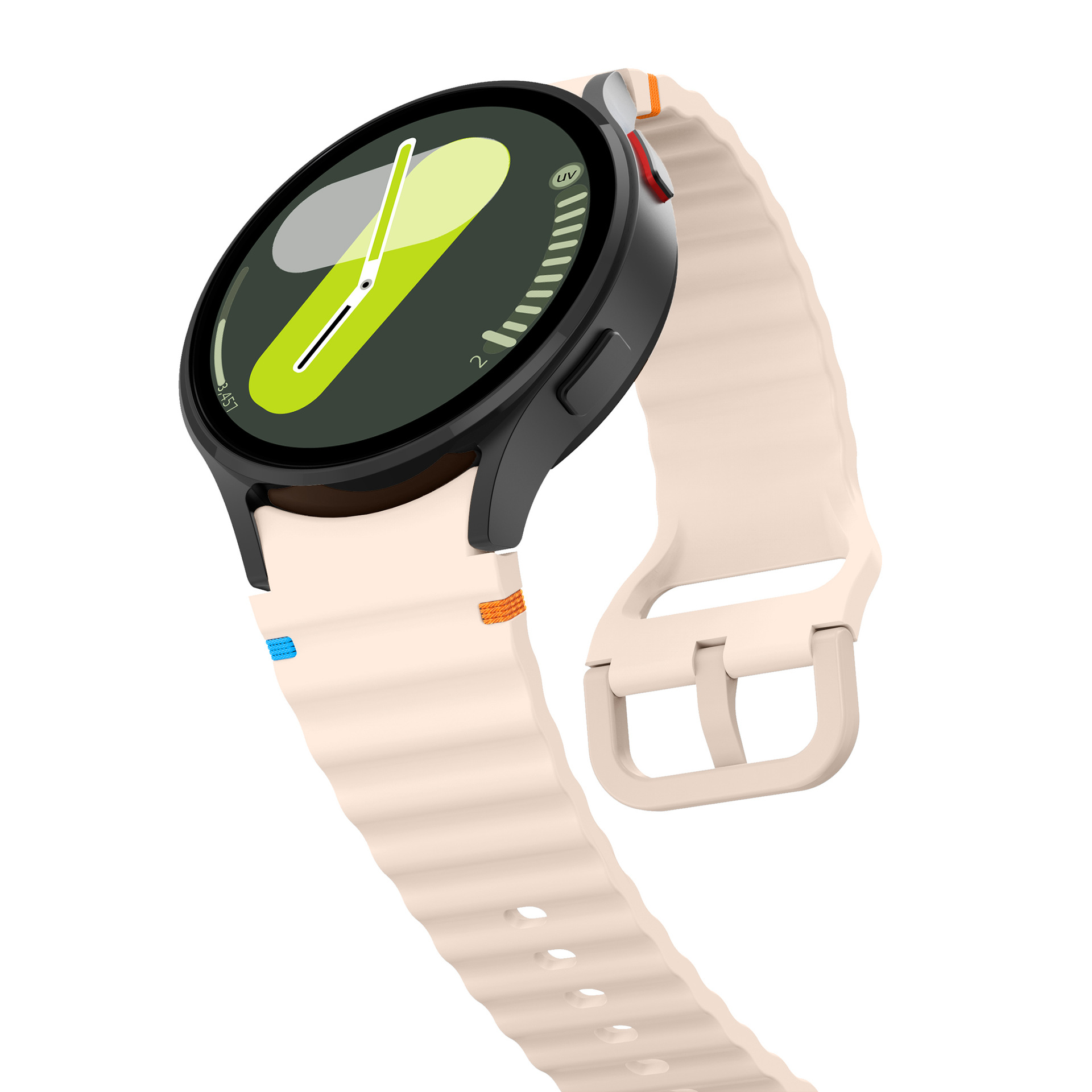 Title 9, Wave Style Stitching Silicone Strap