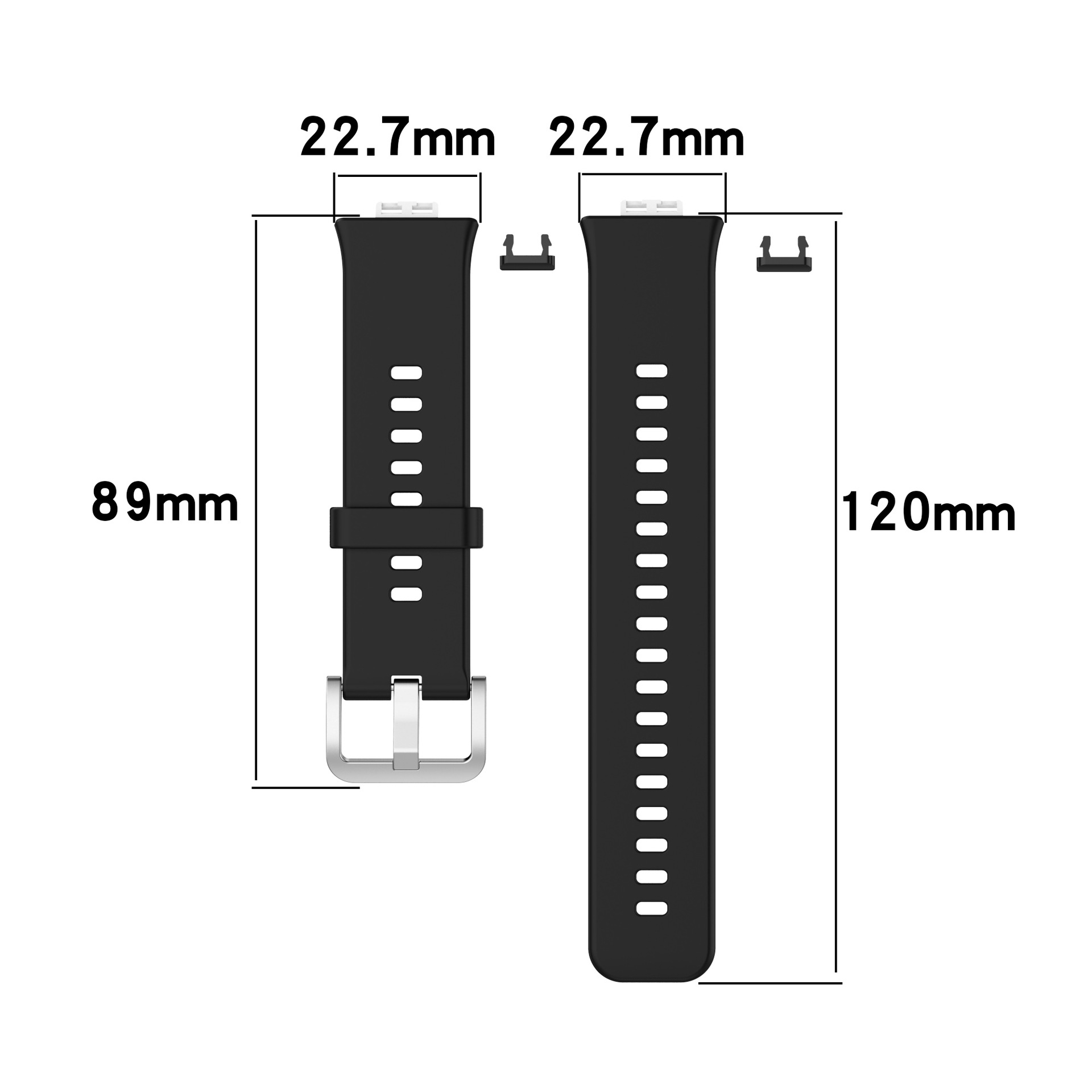 Title 1, Pulseira de silicone de substituição para relóg...