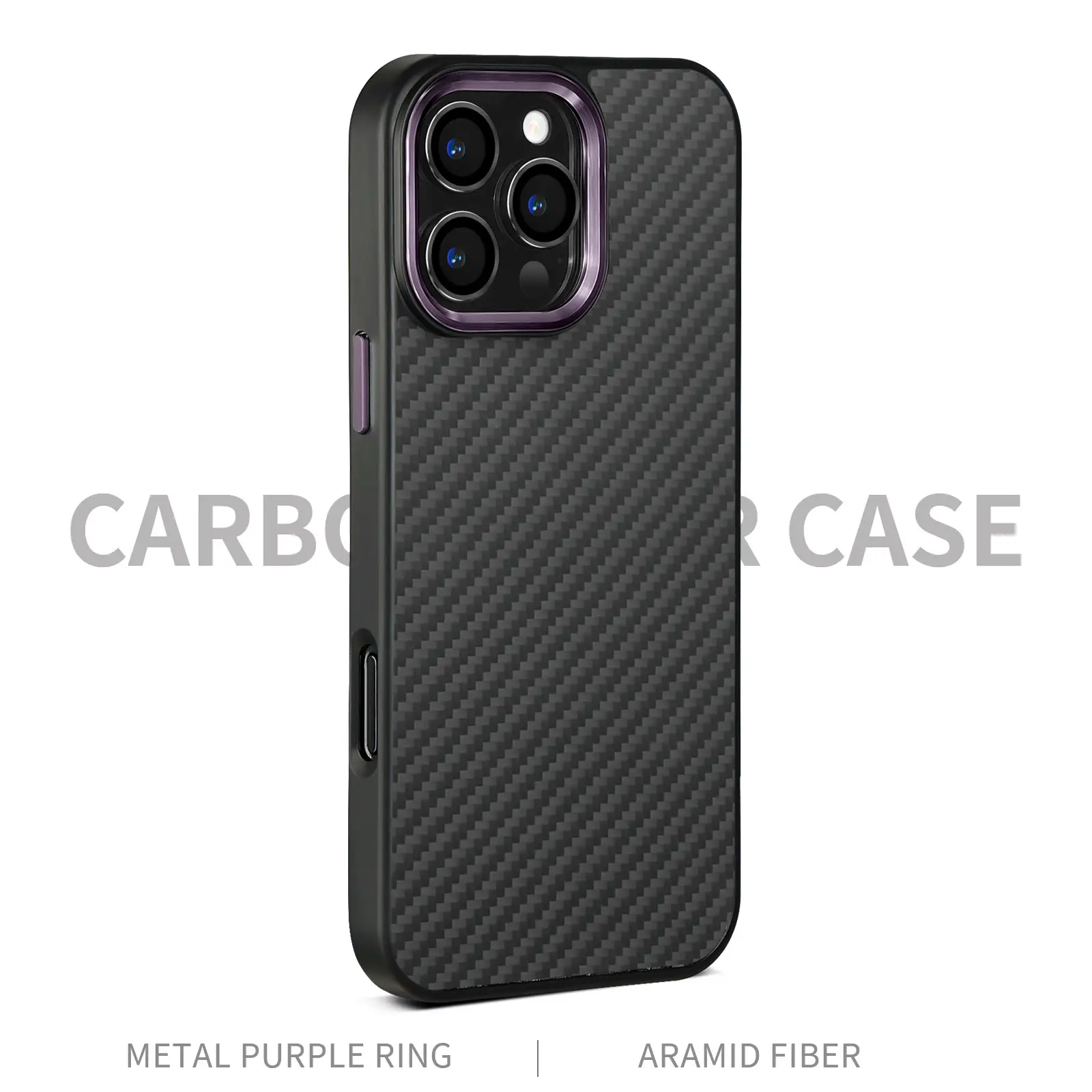 Metal Frame Kevlar Mobile Phone Shell