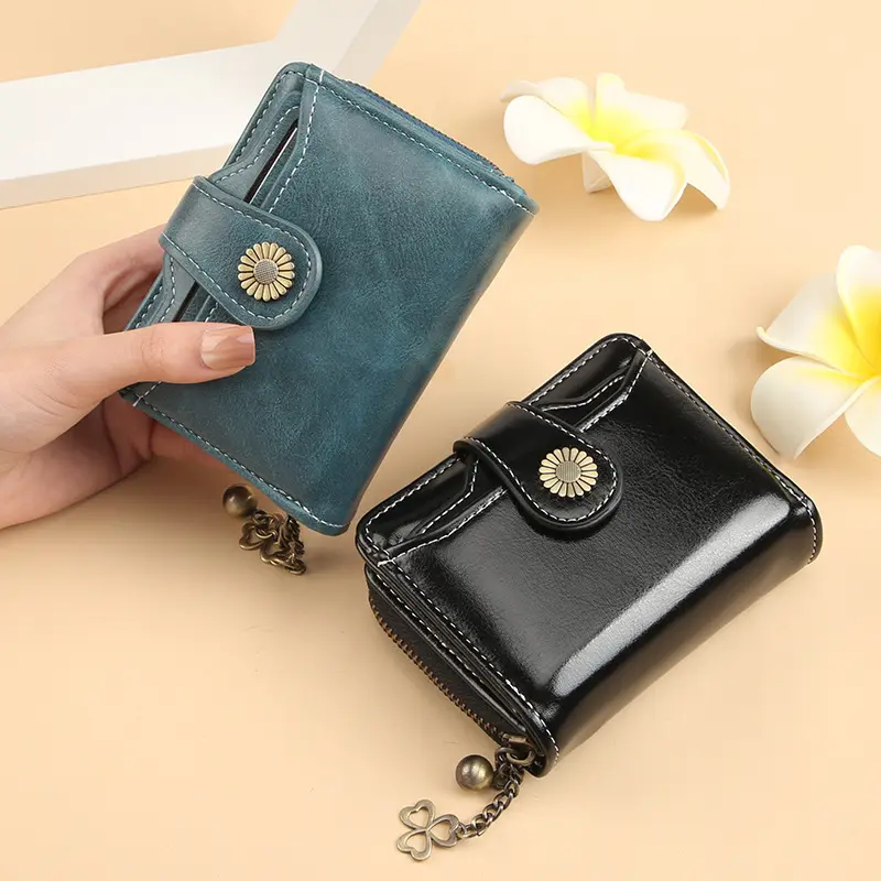New Womens Wallet Fashionable Tassel Design Zip-around