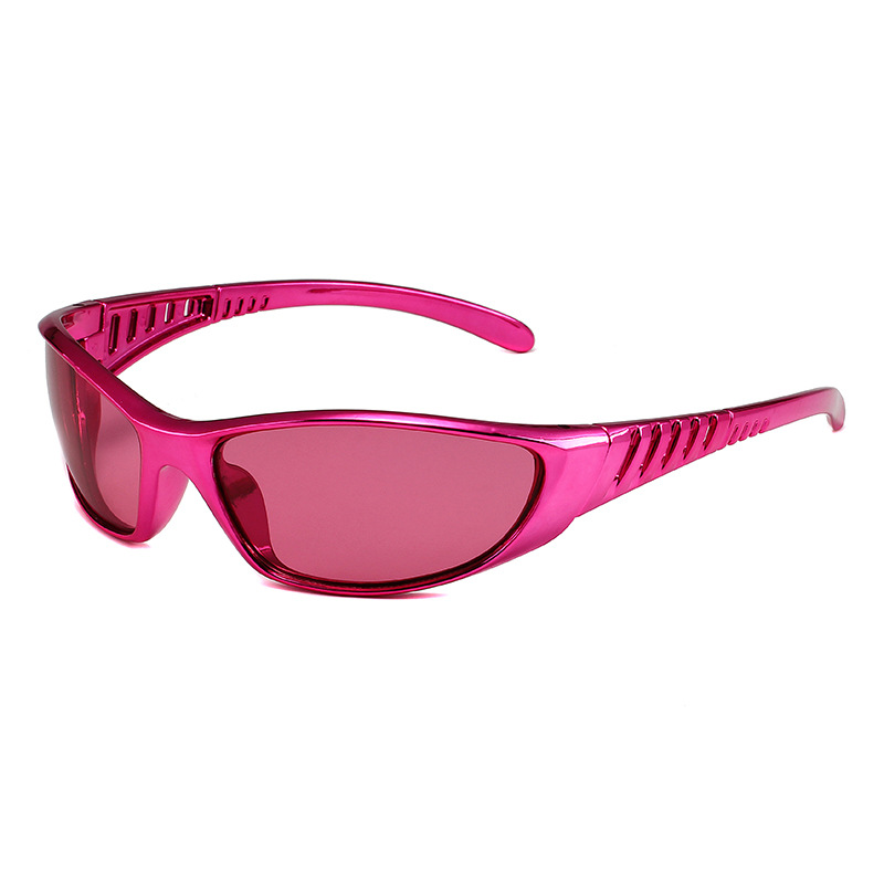 Women's Creative Multi-color Hollow-out Future Technology Sunglasses - Image 10